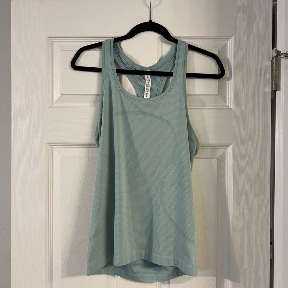 Lululemon TankTop Women Size 8 (Small) Sage Green